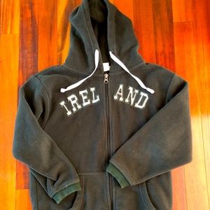 Fleece Hooded Sweatshirt size 7/8 From Ireland